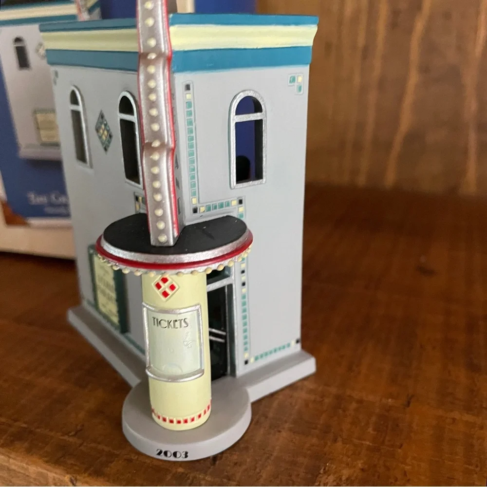 Hallmark The Grand Theater Ornament 2003 Nostalgic Houses and Shops Series #20